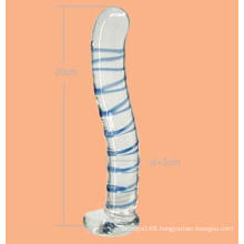 Sex Toy Glass Dildo for Women (IJ-GD2067)